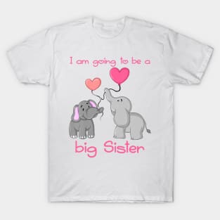 Kids I am going to be a big sister T-Shirt